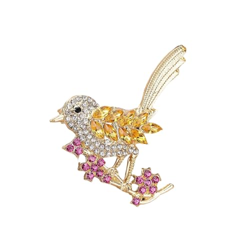 Broche d'oiseau pie style chinois un cadeau mignon unique pour orner un manteau