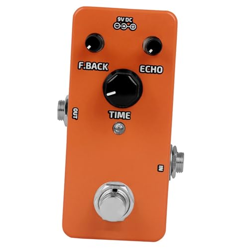 Pédale de délai effet analogique stéréo pour guitare électrique