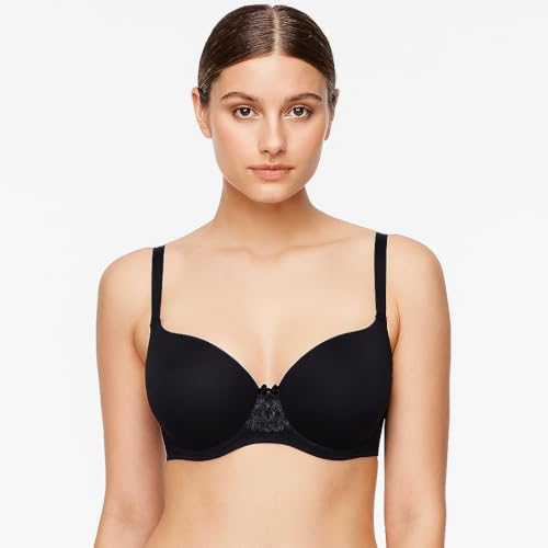 Image of Viola's Secret 6 Pack of Color Print T-Shirt Bras B Cup C Cup and D Cup