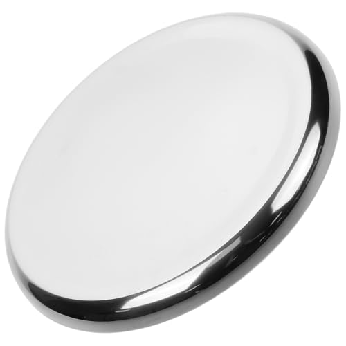 Assise de tabouret rond Healvian, assise solide en acier inoxydable de qualité