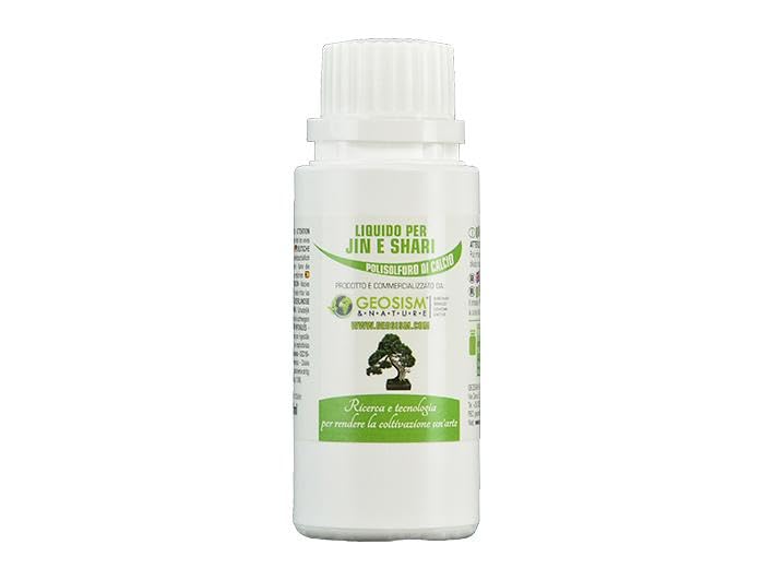 Líquido para Jin y Shari Geosism (polisulfuro de Calcio) Certificado para bonsái (100 ml)