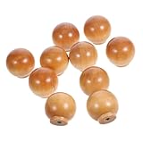 SHINEOFI 10 Stück Schrankknöpfe Holz Runde Möbelknöpfe für Küchenschränke Elegante und Praktische Türgriffe für Möbel und Schränke Diy Möbelzubehör