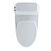 TOTO Eco UltraMax One-Piece Elongated 1.28 GPF ADA Compliant Toilet, Cotton White - MS854114EL#01