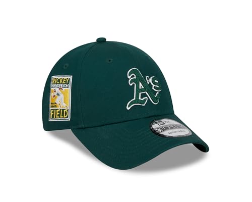 Casquette New Era Oakland Athletics 9Forty verte Rickey Henderson MLB