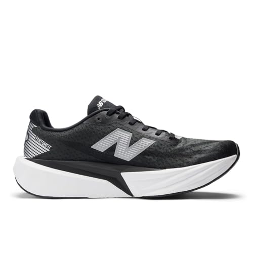 New Balance FuelCell Rebel v5 Zapatillas para Correr para Hombre Black/Silver Metallic/White 44/M