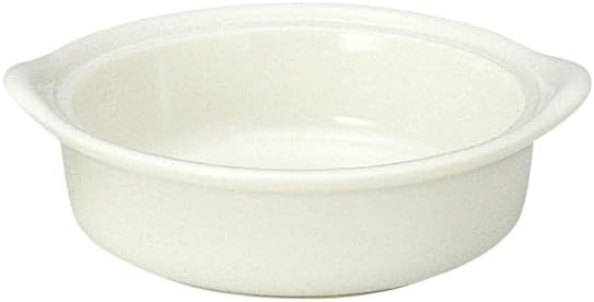 Koyo Pottery 12120072 Bone Serum, 6.3 inches (16 cm), Gratan, Dishwasher Safe, Made in Japan