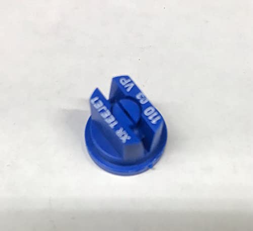 CropCare XR11003VP Teejet XR Flat Fan Tip, Poly, Blue