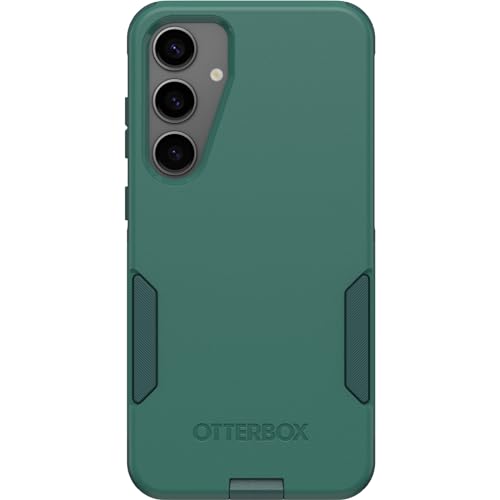 Image of OtterBox Samsung Galaxy S24+ Commuter Series Case - Get Your Greens (Green) | Thin & Protective Galaxy Phone Case, Dual-Layer, Impact Absorbing, Slim Phone Case for Samsung, Best Protective Phone Cases