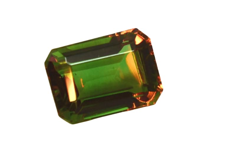 Alexandrite naturelle facettée 16mm, gemme de prestige pour collier
