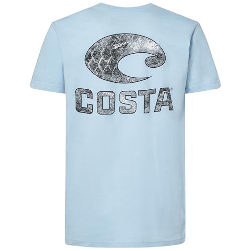 Costa Del Mar Men's Mossy Oak Coastal Short Sleeve Crewneck T-Shirt