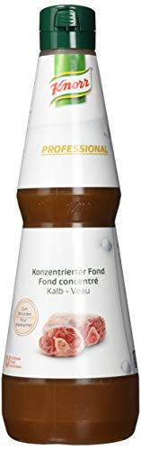 Knorr Professional Kalbsfond konzentriert (ausgewogene Basis für Saucen und Suppen) 1er Pack (1 x 1 l)