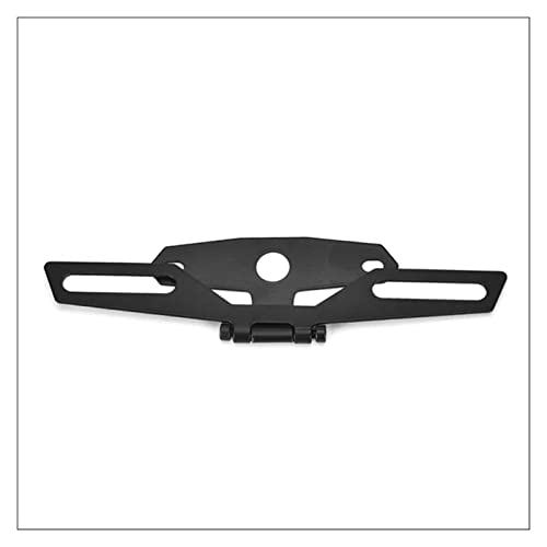 Support de plaque d'immatriculation pliant avec support de feu pour moto et quad ATV - 5