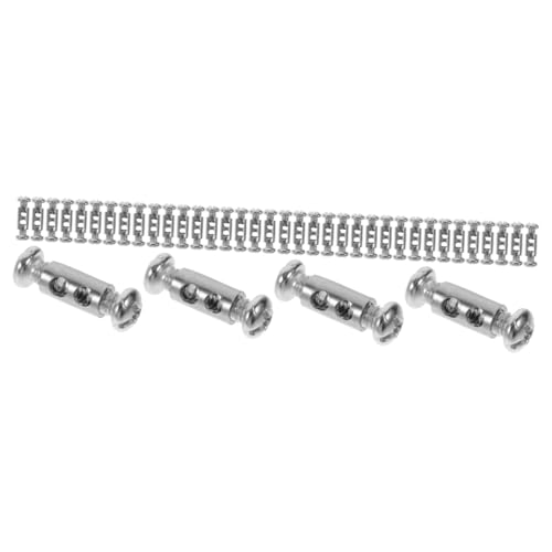 NAMOARLY 40 Pcs Wire Rope Locker Holley Throttle Cable Hose Clamps Cable Clips Wires Ethernet Cable Throttle Cable Repair Kit Cord Holders for Cables Cord Anchors for Cables Stainless Steel