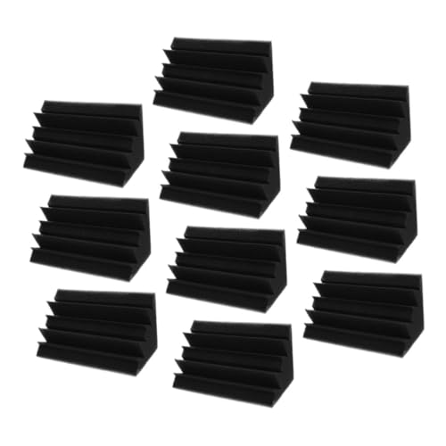 Levemolo 10pcs paneles acústicos para tratamiento y aislamiento de sonido para paredes miniatura 7