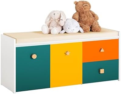 ib style ® Siège enfant groupe Mobilier pour enfants Table Enfants Chaise Bois