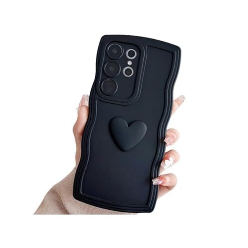 for Galaxy A32 5G �P�[�X ���˂��� �g��t���[���V�F�� �؍��� �M�����N�V�[A32 5G �p �E�F�[�u ���킢�� ?�S�͗l ������� �V���v�� �V���R�� �g�уP�[�X �ϏՌ� ���^ �u���b�N