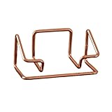 Kfwfuaee Kartenständer aus Metall, großes Fassungsvermögen, für bis zu 70 Blatt, für Büro, Schreibtisch-Organisation, Metallgeschäft für Büro