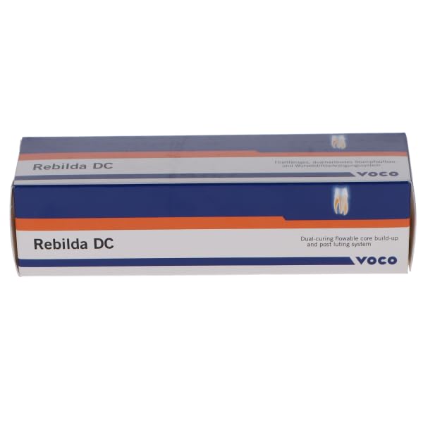 Voco 1404 Rebilda DC Core Build-up Composite Blue QuickMix Syringe 10gm