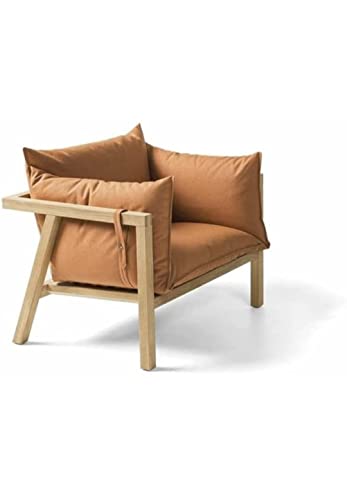 R.D. Traders Stylish Beautiful Handmade Wooden Arm Chair for Balcony and Living Room Sheesham Wood Solid Wood Furniture Armchair Easy Chair for Indoor/Outdoor