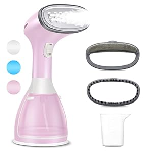 Nbe 1500W Reise-Dampfbügelstation Rosa