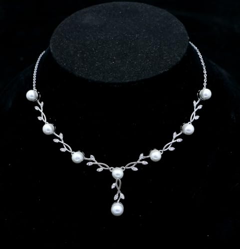 Image of GZWHD Wedding Jewelry Sets for Bride Bridesmaid Women Cubic Zirconia Necklace Earrings Bracelet Set Gift for Mother Friend Wife Daughter Sister Party Prom Jewelry