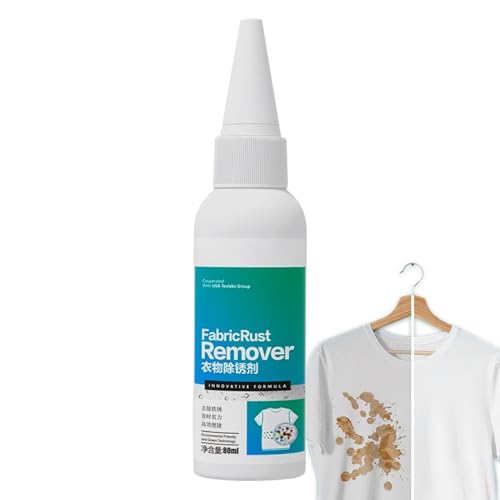 Fabric Rust Remover Fabric Rust Stain Spray for Clothes 80 ml