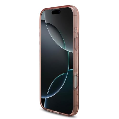 Coque iPhone 17 Pro Guess MagSafe à fleurs avec perle antichoc - 4