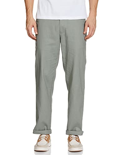 Image of Marks & Spencer Men's Mid Rise Regular Casual Pants