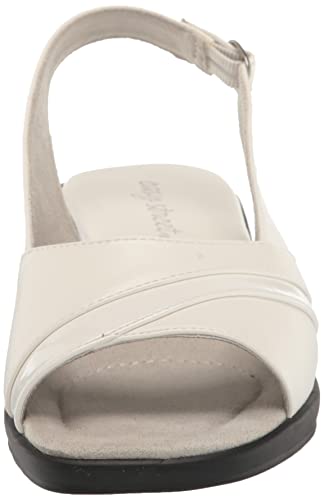 Easy Street Women's Harriet Heeled Sandal, White, 7 #TOP1