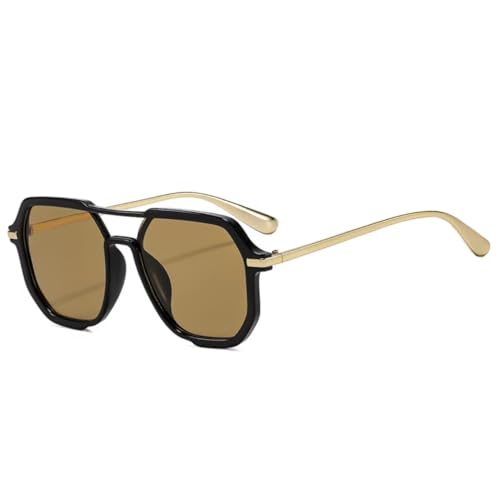 Lunettes de soleil double pont finissant l'éblouissement grâce aux verres dégradés UV400