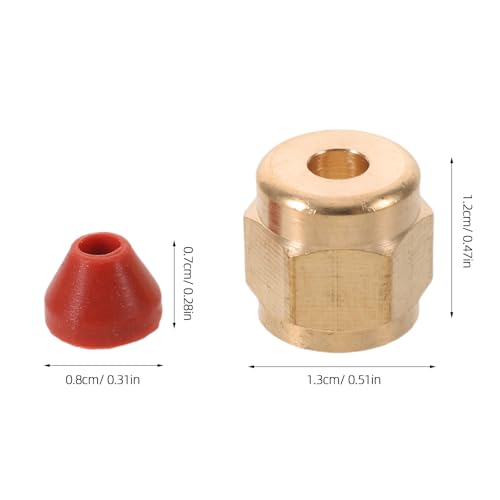 Boquillas de cobre para máquina de humo, 8 piezas miniatura 4