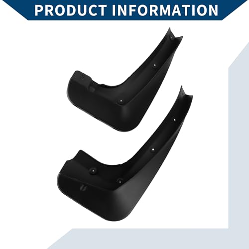 Image of Mud Flaps Splash Guards W /Mount Accessories for BMW X3 with Pedal 2006-2011 Front and Rear Mud Guards 1 Set