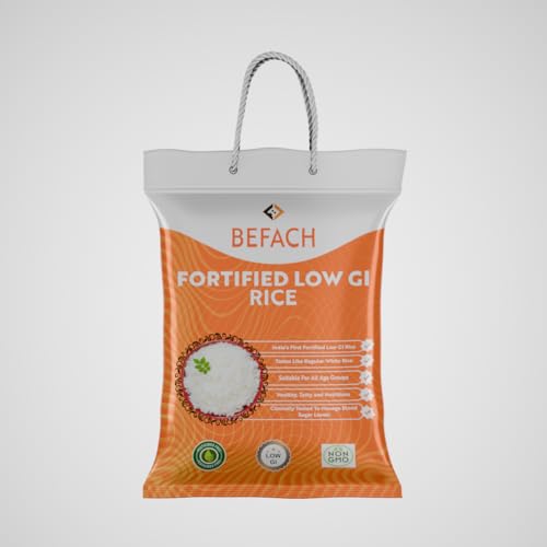 Image of D'Cal Befach Fortified Low Gi Rice|Certified By National Institute Of Nutrition|Low Sugar|Low Gi|No Pesticides,Non Gmo,Perfect For Diet&Diabetic People