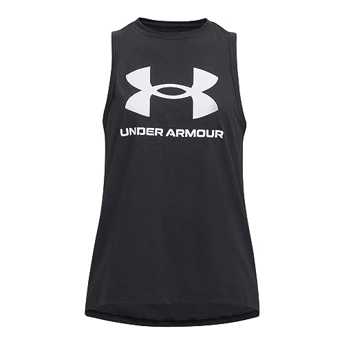 Under Armour Girls' Sportstyle Logo Tank