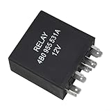 [Bestätigte Kompatibilität + OEM-Referenz]: Entspricht OEM-Teilenummern 4B0 955 531 A / 4B0955531A / 4B0955531A mit einem 11-poligen Anschluss. Kompatibel mit Golf 2002-2012, für Golf 1.8L Turbo 2001, R32 2004 und für A4 1998-2002. Um Unstimmigkeiten zu vermeiden, vergleichen Sie bitte die Teilenummer und die Pinanzahl Ihres Originalrelais und überprüfen Sie den Steckerstil vor dem Kauf. Wenn Sie sich nicht sicher sind, überprüfen Sie Ihre Fahrgestellnummer oder wenden Sie sich an einen Techniker, um die Passform für Ihr genaues Trimm- und Produktionsdatum zu bestätigen.