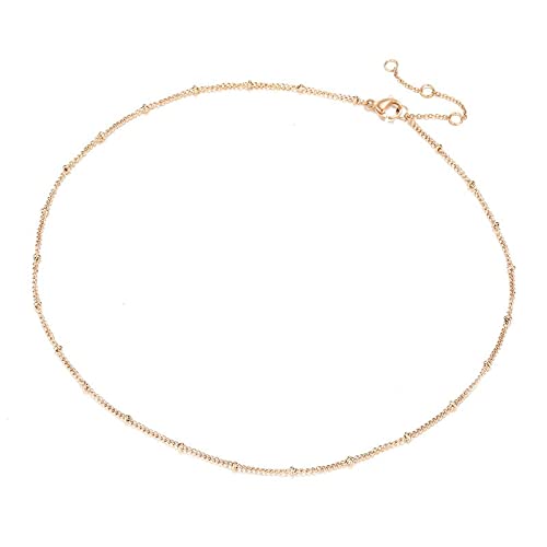 [&pixy] Jewelry Dot �`�F�[���l�b�N���X 316L �T�[�W�J���X�e�����X Stainless �����A�����M�[�Ή� ���S ���f�B�[�X ��×p ���A�� �V���v�� ���ɗD���� �S�[���h �V���o�[ �s���N�S�[���h (�s���N�S�[���h)