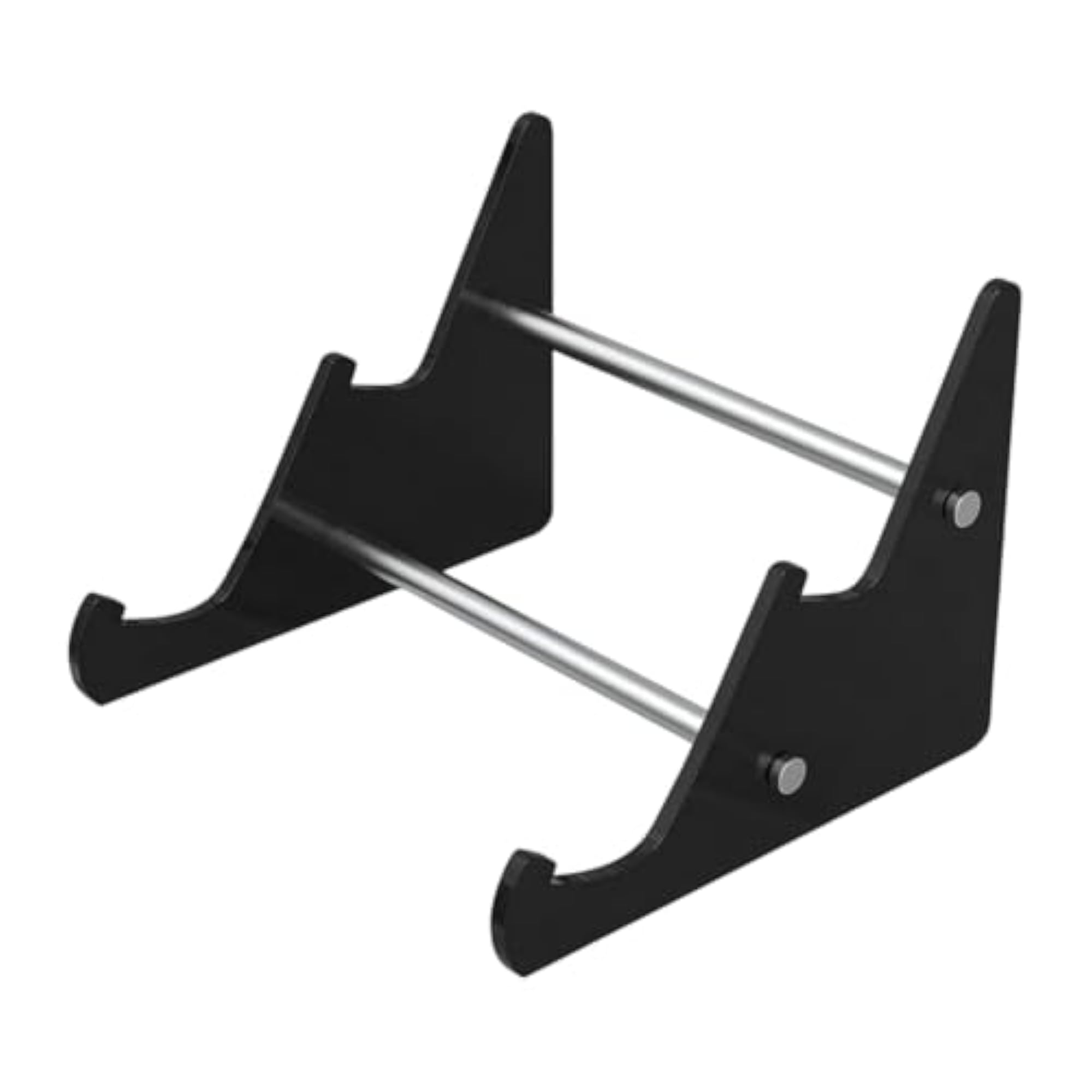 Keyboard Display Stand Organizer, 2 Tiers, Black