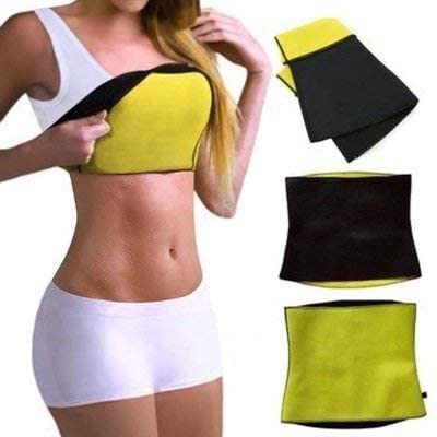 Body Shaper Weight Loss Tummy Reducer Body Shaper Slimming Belt for Women Men (Yellow, XXXLarge)-image-11
