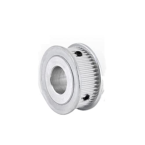 Xianglaa-Timing Pulley 2GT/GT2 Timing Pulley 46T, Bore 4/5/6/8mm, 46Teeth, for Belt Width 6/9/10mm, AF Type, Synchronous Wheel On Both Sides (Size : Bore 10mm, Width : Belt Width 10mm)