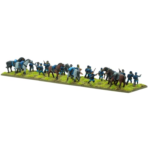 Black Powder Epic Battles American Civil War Union Cavalry & Zouaves Brigade Military Table Top Wargaming Plastic Model Kit 312004001 #TOP6