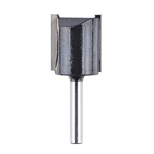 SYT Double Flute Straight Router Bit Dado Plunge with 1” ...