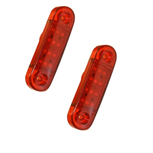 Marqueur LED léger ambre 12V haut de gamme pour finition soignée remorque et camion