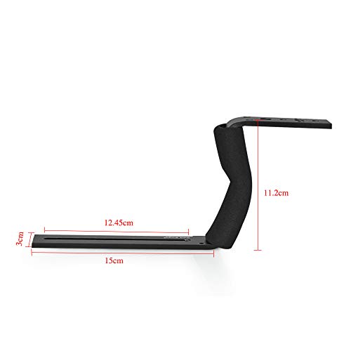 Image of Single Handle Camera Stabilizer Tray, Aluminum Alloy Diving Bracket, Portable Video Balancer with Ball Adapter (YH-TS19)