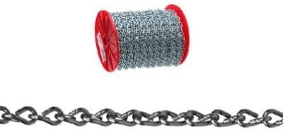 Campbell Cadena de herramientas Doble Jack Link #16 cinc plateado 200' por rollo