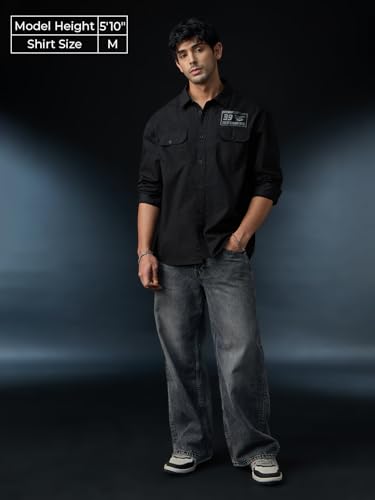 Image of The Souled Store Men Button Down Shirt