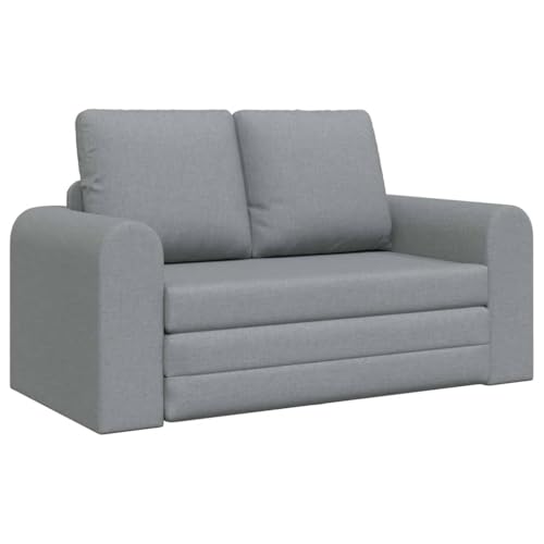 VidaXL Sofá Cama Amor de en Gris Claro