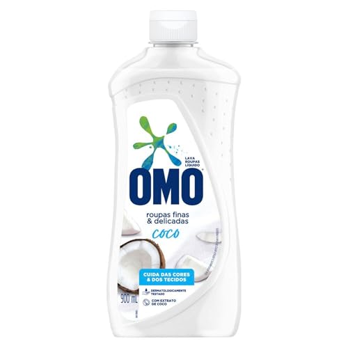 OMO Roupas Finas E Delicadas - Sabão Líquido Coco 900Ml OMO Roupas Finas E Delicadas - Sabão Líquido Coco 900Ml