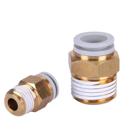 Conector neumático rápido KQ2H06 evita fugas de aire en roscas rectas de tres octavos 2