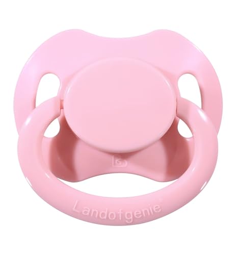 Landofgenie Chupete para adultos, con ventosa grande para mayor comodidad y seguridad, forma de hueso, color rosa Landofgenie Chupete para adultos, con ventosa grande para mayor comodidad y seguridad, forma de hueso, color rosa