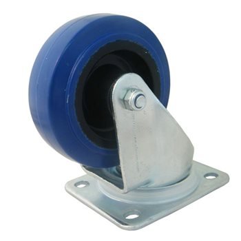 Penn Elcom W0990-V6: Blue Swivel Castor